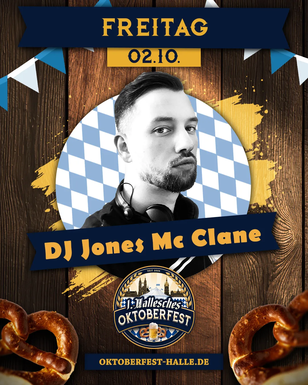 Act-Grafik: DJ Jones Mc Clane